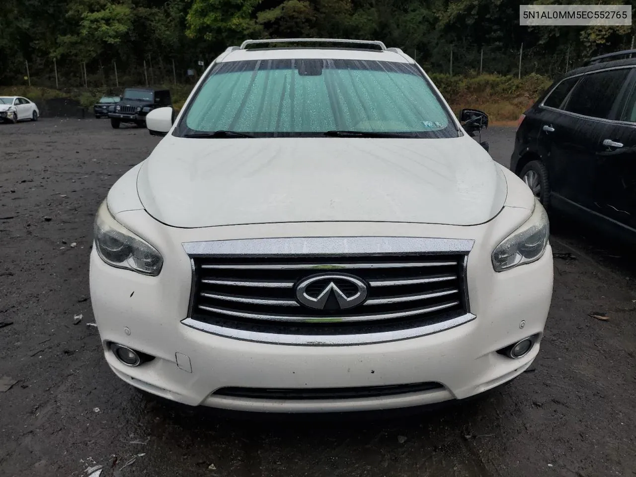 2014 Infiniti Qx60 VIN: 5N1AL0MM5EC552765 Lot: 71191784