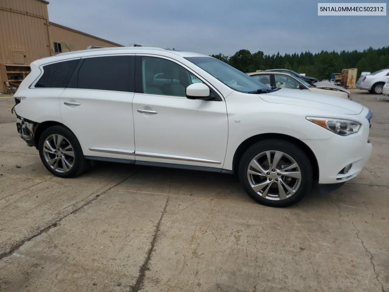 2014 Infiniti Qx60 VIN: 5N1AL0MM4EC502312 Lot: 71270844