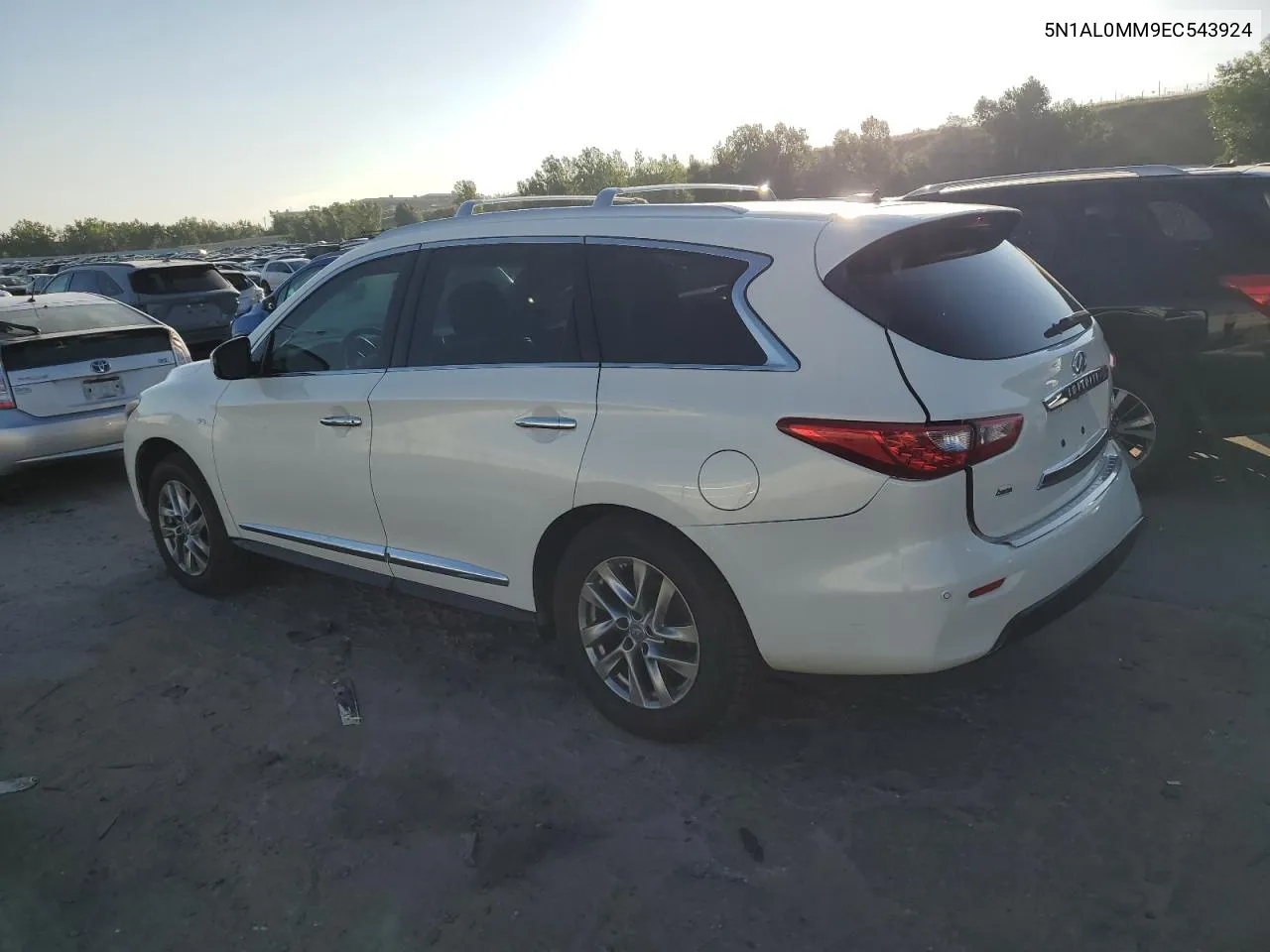 2014 Infiniti Qx60 VIN: 5N1AL0MM9EC543924 Lot: 71380324