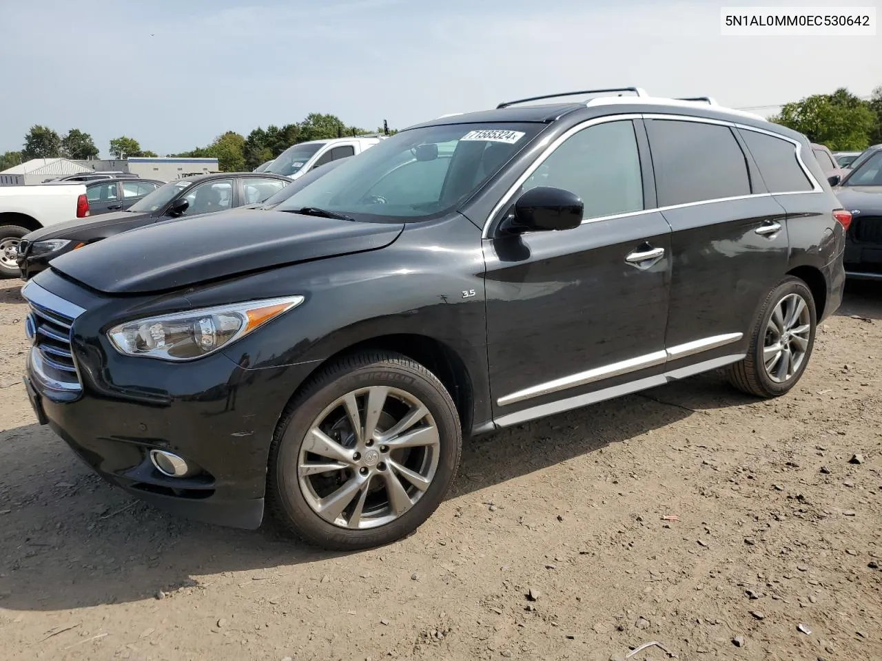 2014 Infiniti Qx60 VIN: 5N1AL0MM0EC530642 Lot: 71585324