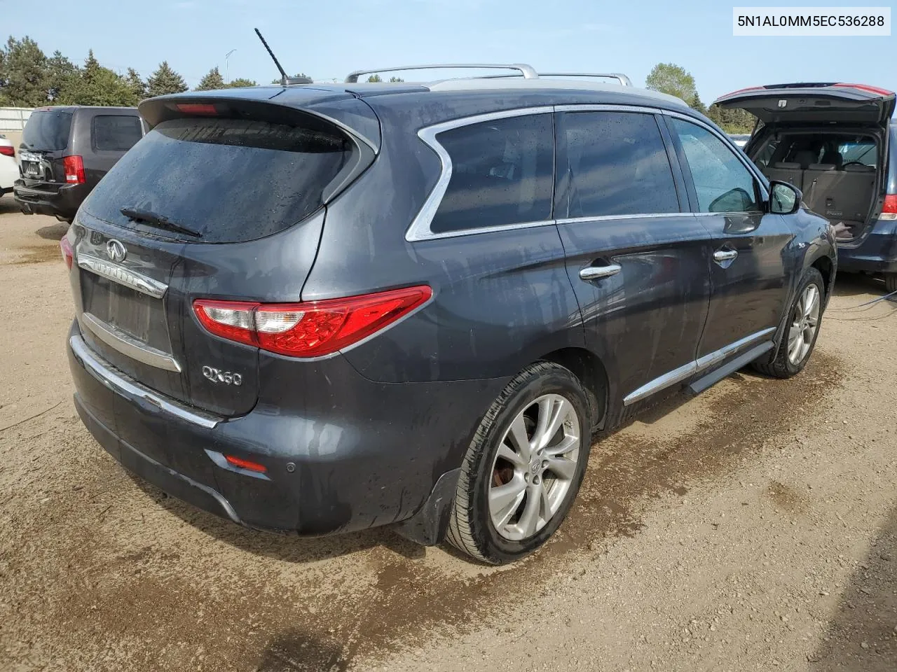 2014 Infiniti Qx60 VIN: 5N1AL0MM5EC536288 Lot: 71810984