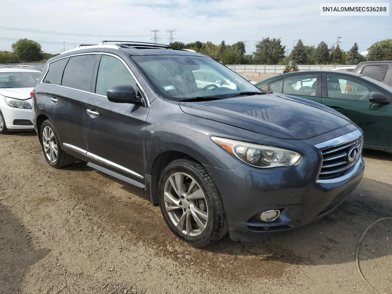 2014 Infiniti Qx60 VIN: 5N1AL0MM5EC536288 Lot: 71810984