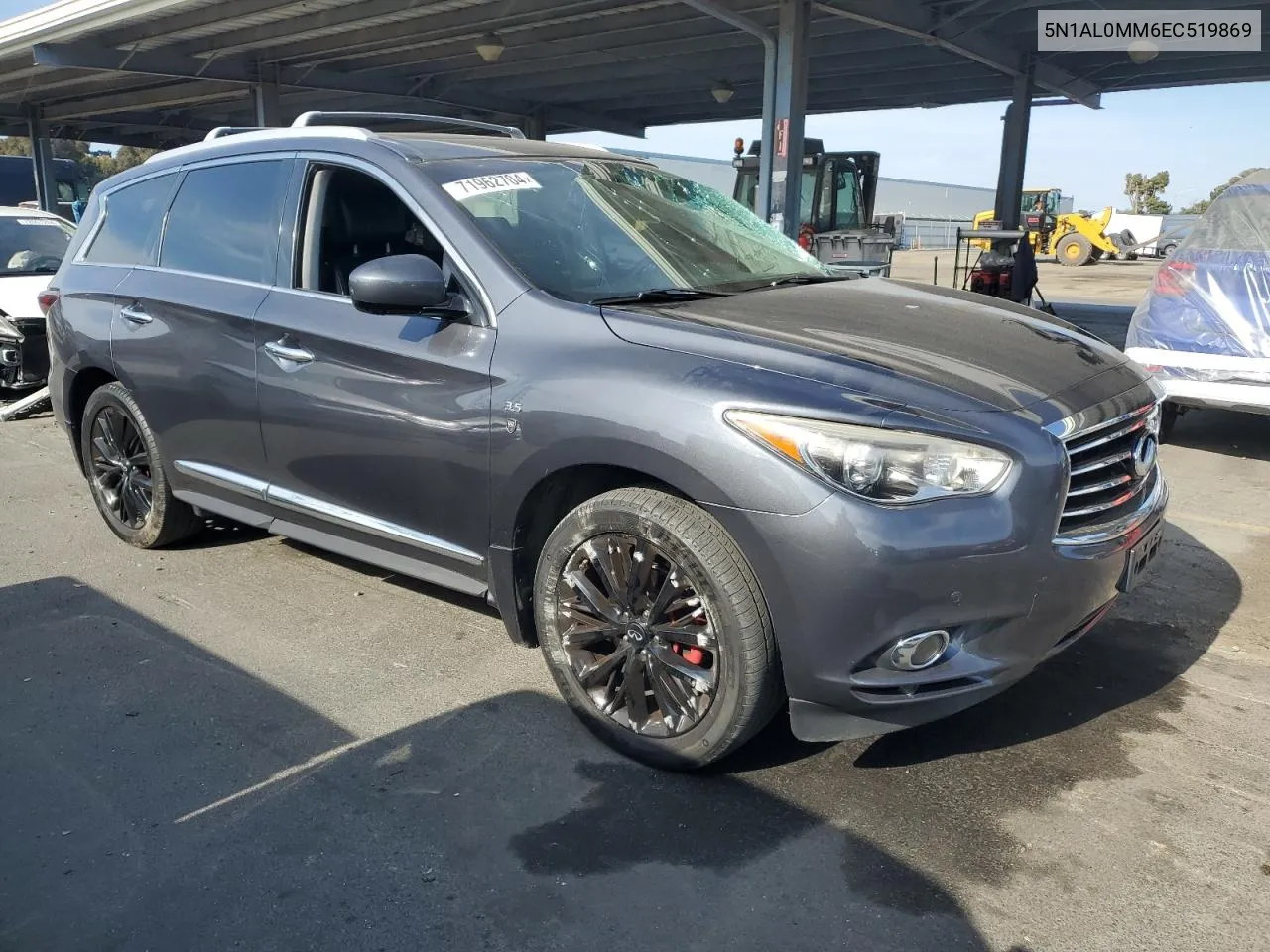 2014 Infiniti Qx60 VIN: 5N1AL0MM6EC519869 Lot: 71962704