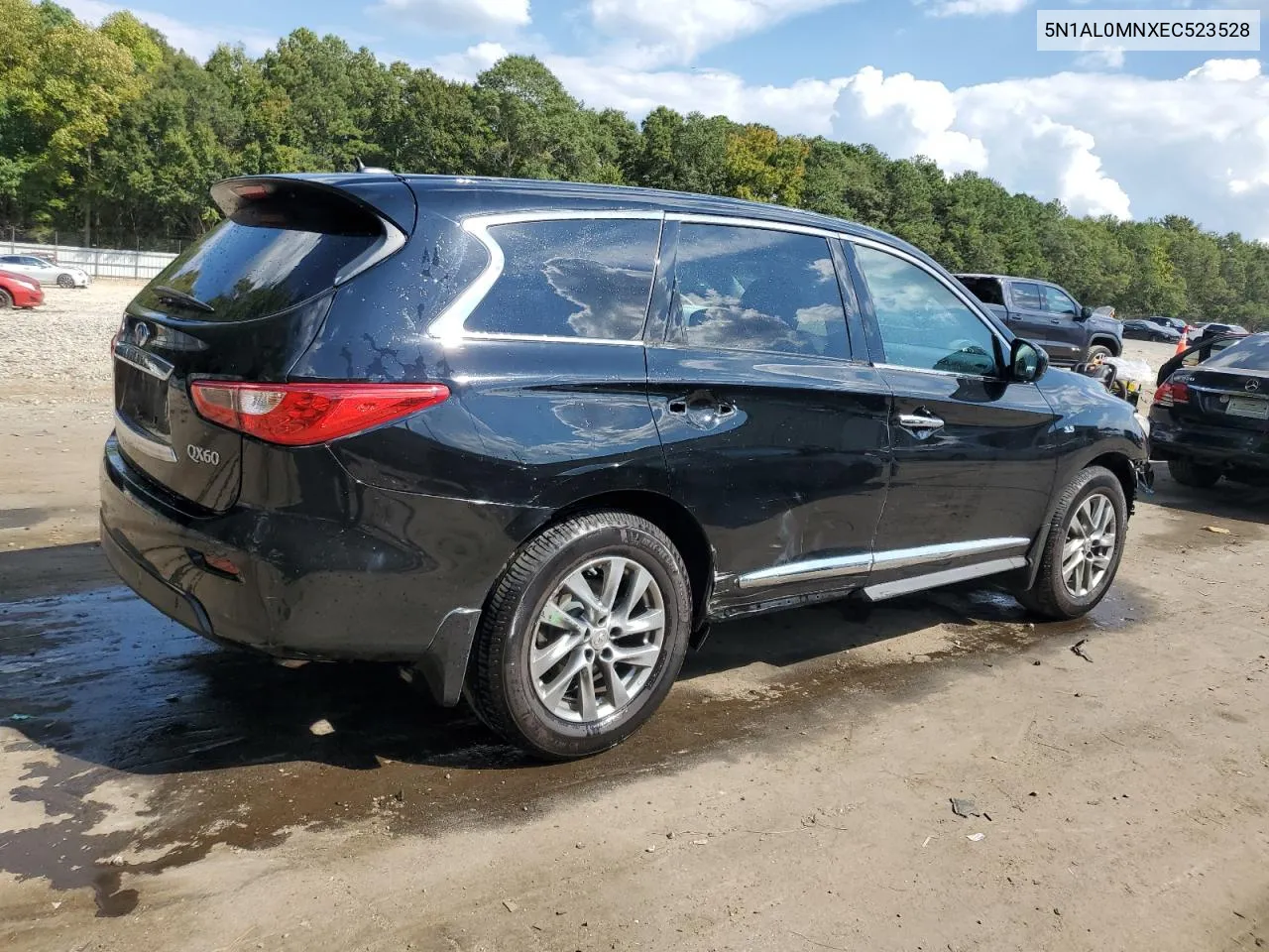 2014 Infiniti Qx60 VIN: 5N1AL0MNXEC523528 Lot: 72005664