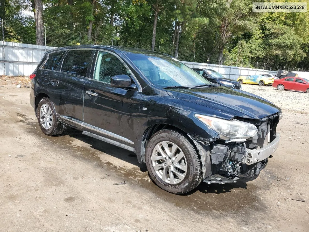 2014 Infiniti Qx60 VIN: 5N1AL0MNXEC523528 Lot: 72005664