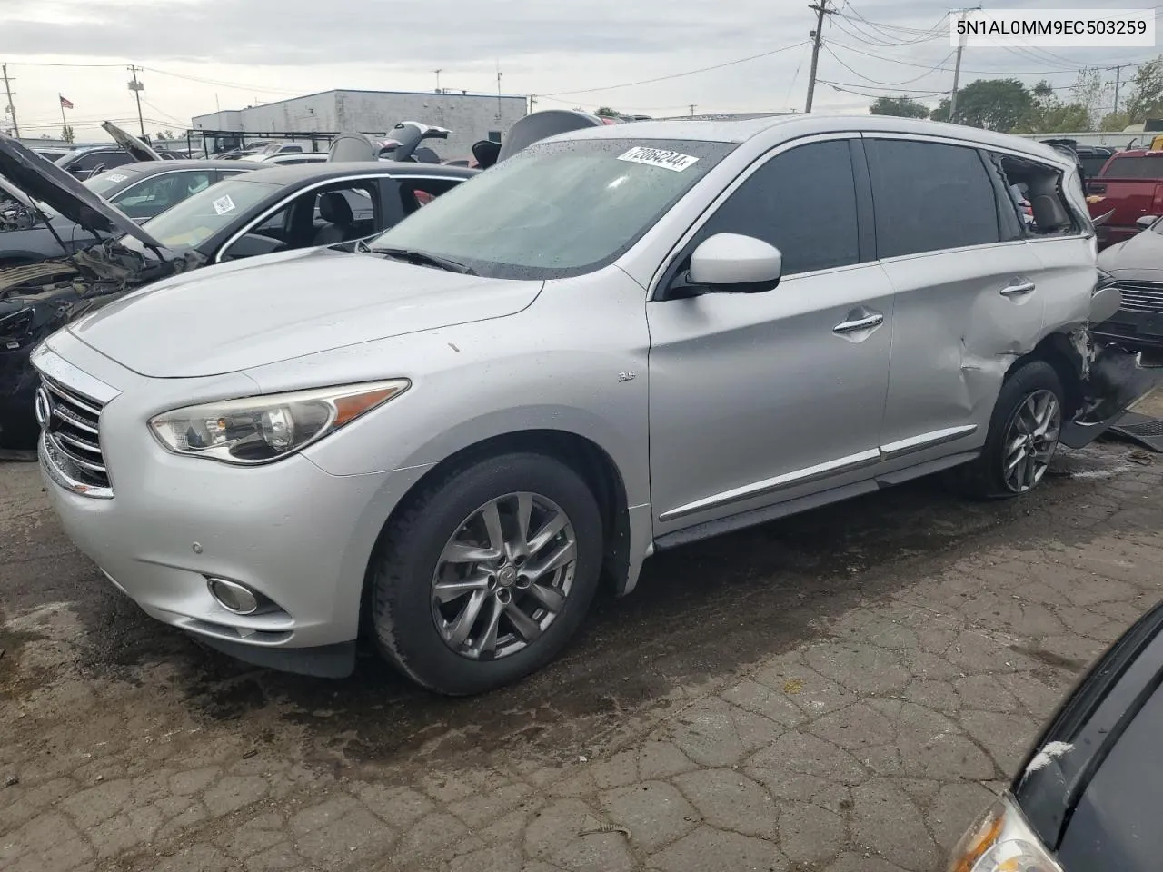 5N1AL0MM9EC503259 2014 Infiniti Qx60