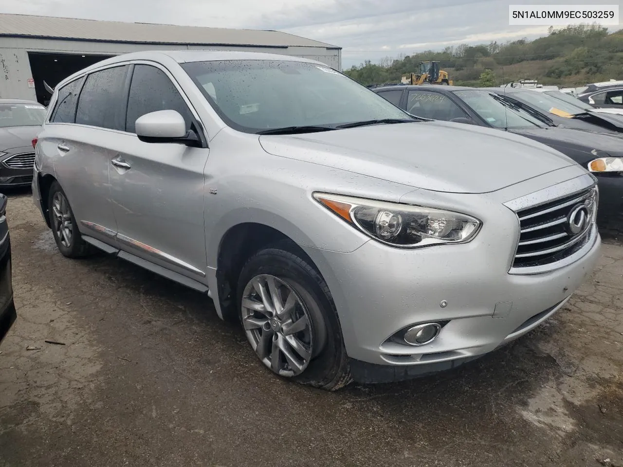 2014 Infiniti Qx60 VIN: 5N1AL0MM9EC503259 Lot: 72064244