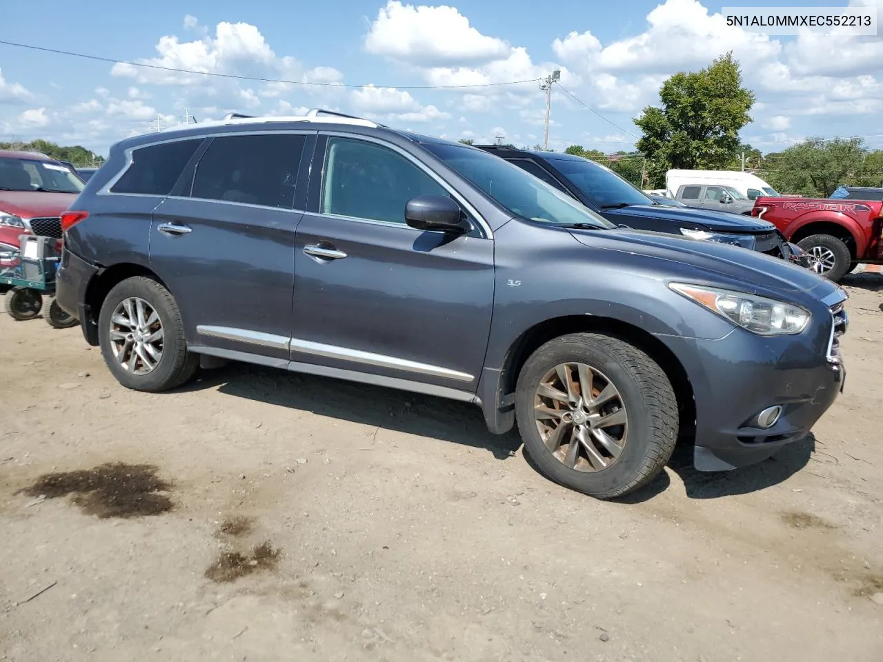 2014 Infiniti Qx60 VIN: 5N1AL0MMXEC552213 Lot: 72441154