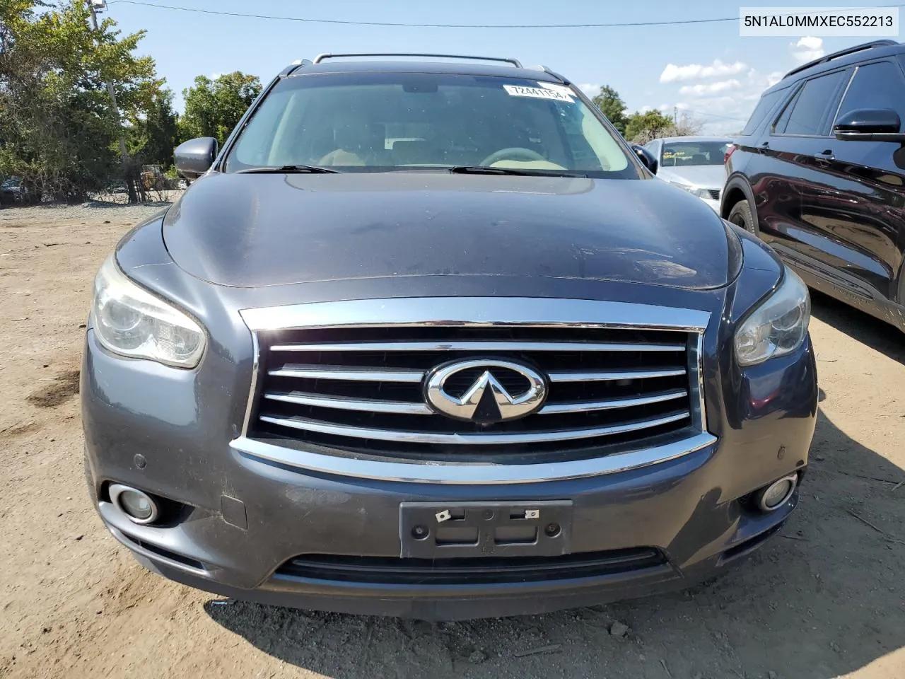 2014 Infiniti Qx60 VIN: 5N1AL0MMXEC552213 Lot: 72441154