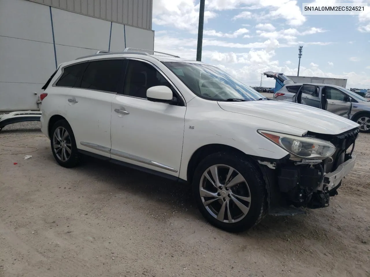 2014 Infiniti Qx60 VIN: 5N1AL0MM2EC524521 Lot: 72503474