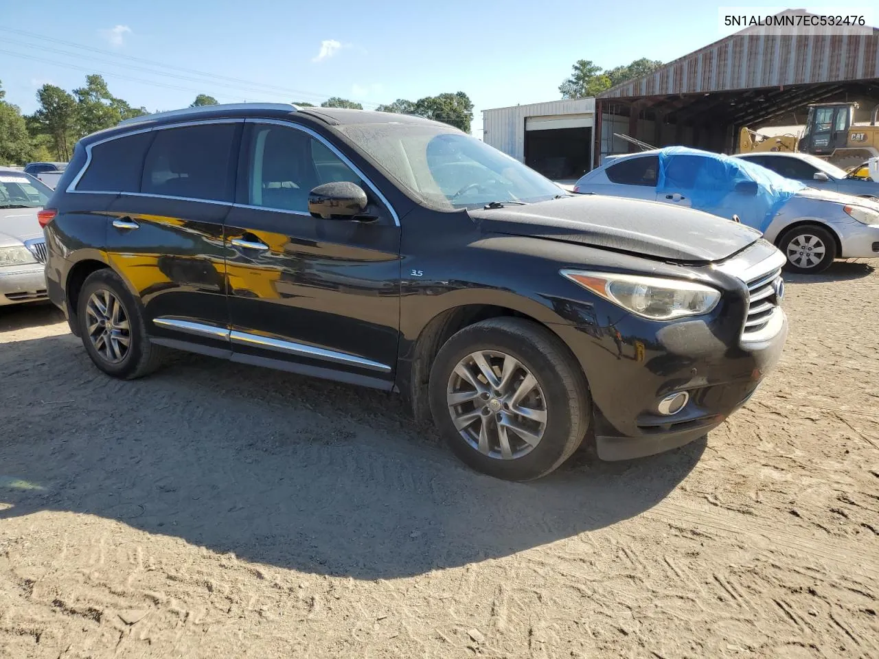 2014 Infiniti Qx60 VIN: 5N1AL0MN7EC532476 Lot: 72744144