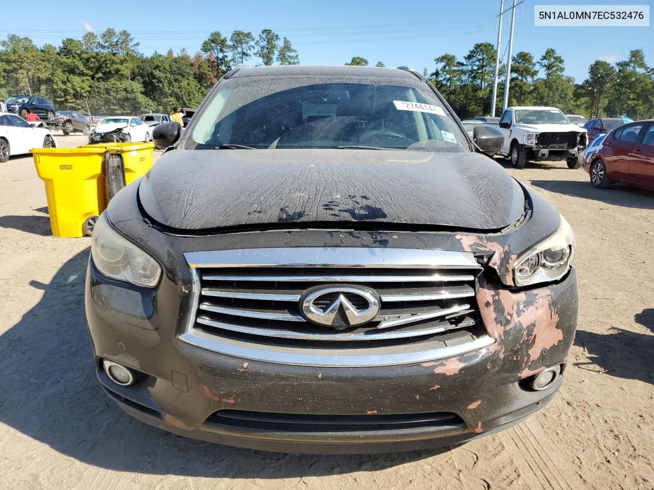 2014 Infiniti Qx60 VIN: 5N1AL0MN7EC532476 Lot: 72744144