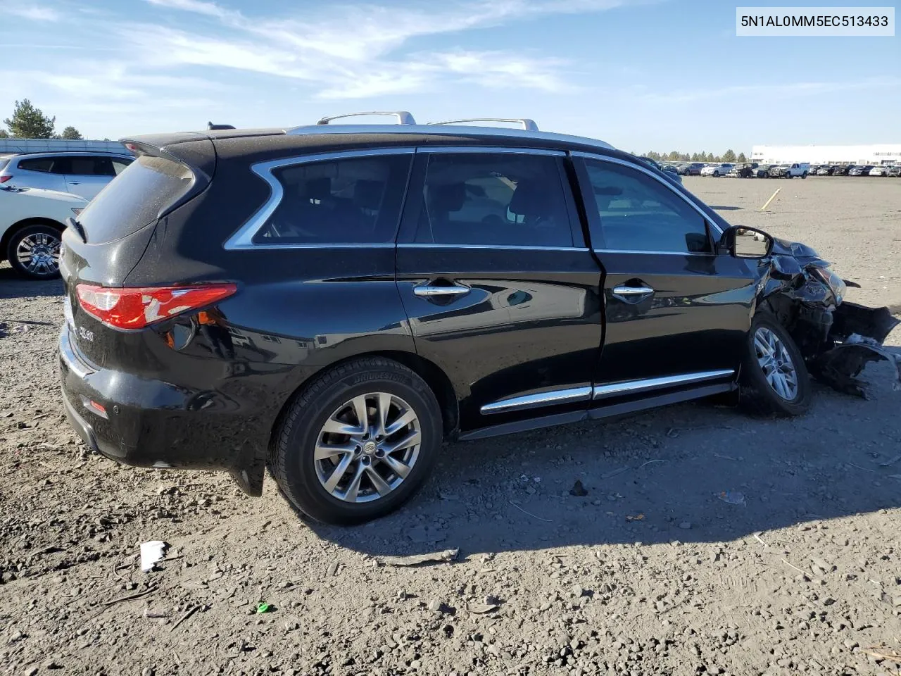 2014 Infiniti Qx60 VIN: 5N1AL0MM5EC513433 Lot: 72795304