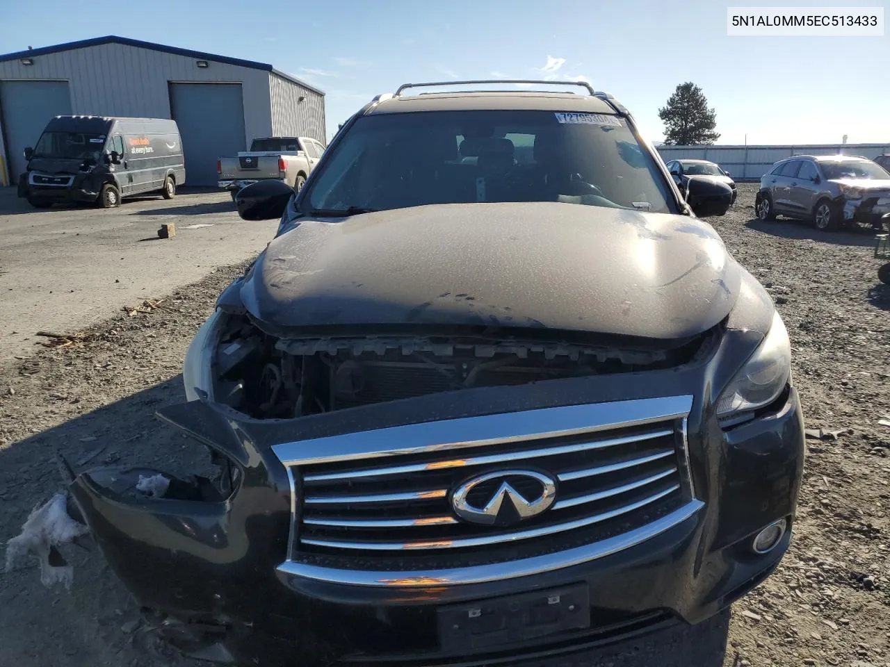 2014 Infiniti Qx60 VIN: 5N1AL0MM5EC513433 Lot: 72795304