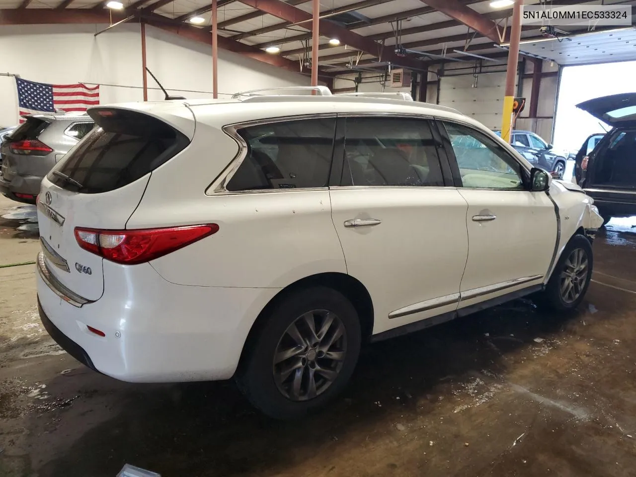 2014 Infiniti Qx60 VIN: 5N1AL0MM1EC533324 Lot: 73028404