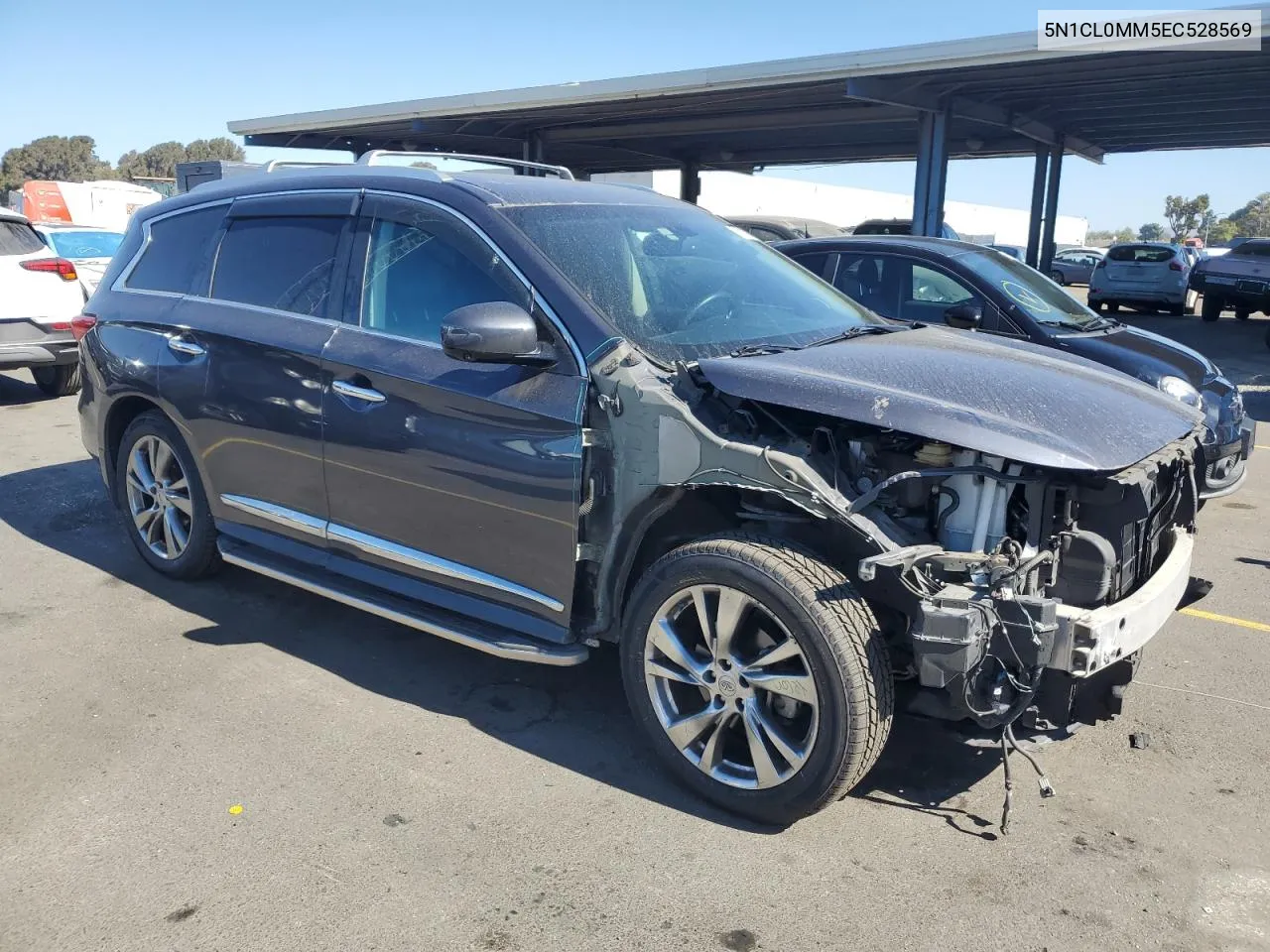 2014 Infiniti Qx60 Hybrid VIN: 5N1CL0MM5EC528569 Lot: 73035794