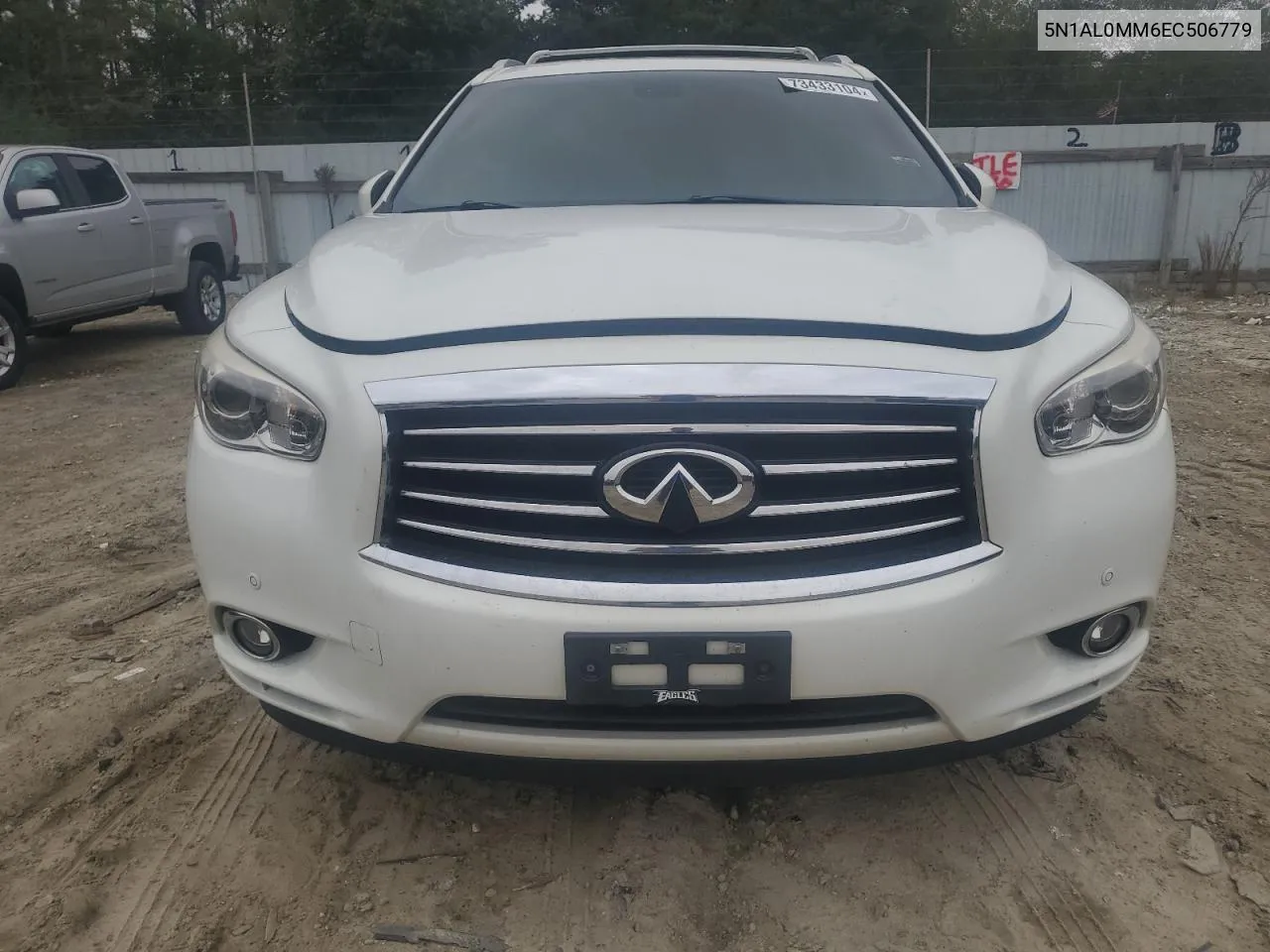 2014 Infiniti Qx60 VIN: 5N1AL0MM6EC506779 Lot: 73433104