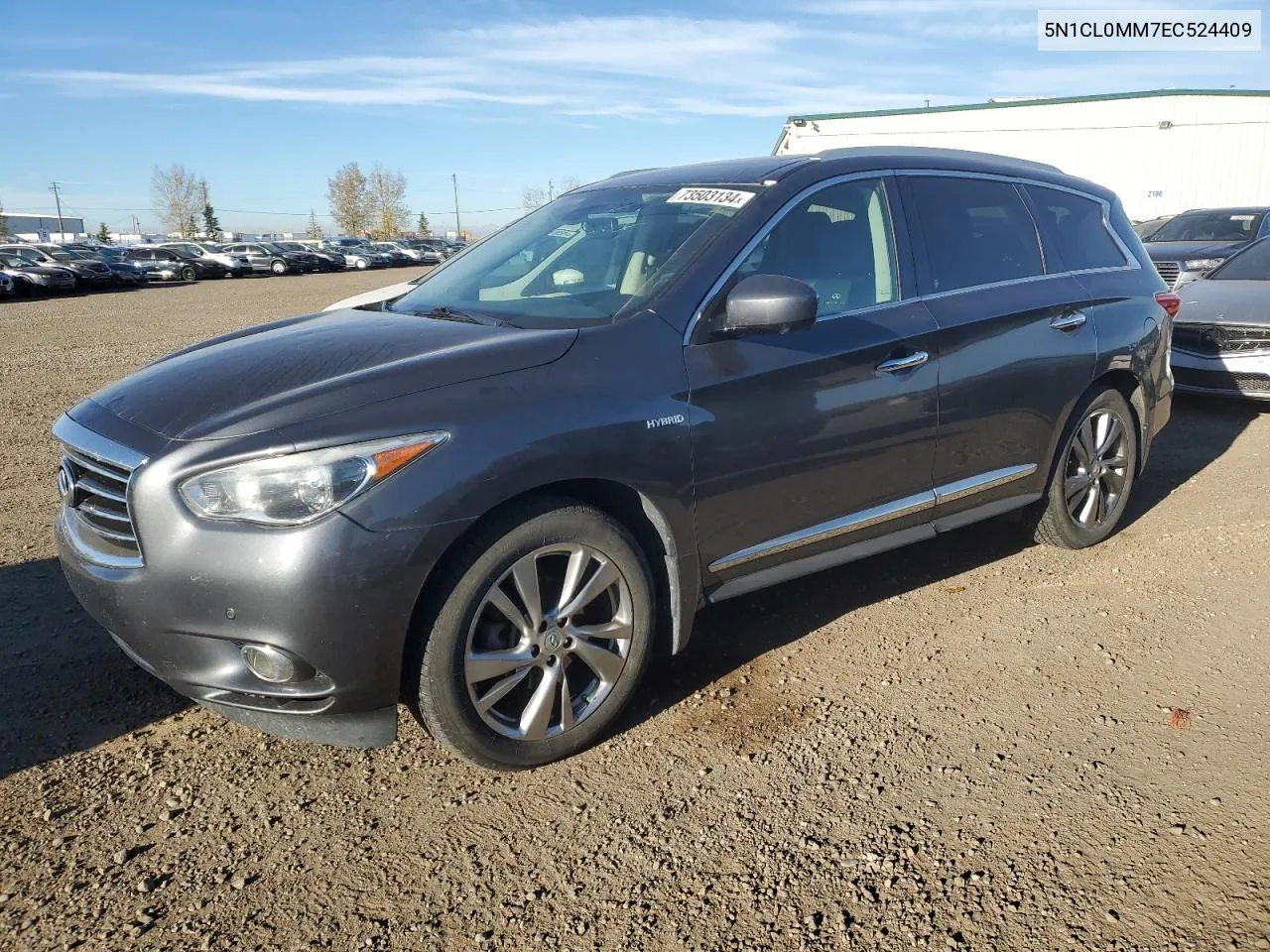 2014 Infiniti Qx60 Hybrid VIN: 5N1CL0MM7EC524409 Lot: 73503134