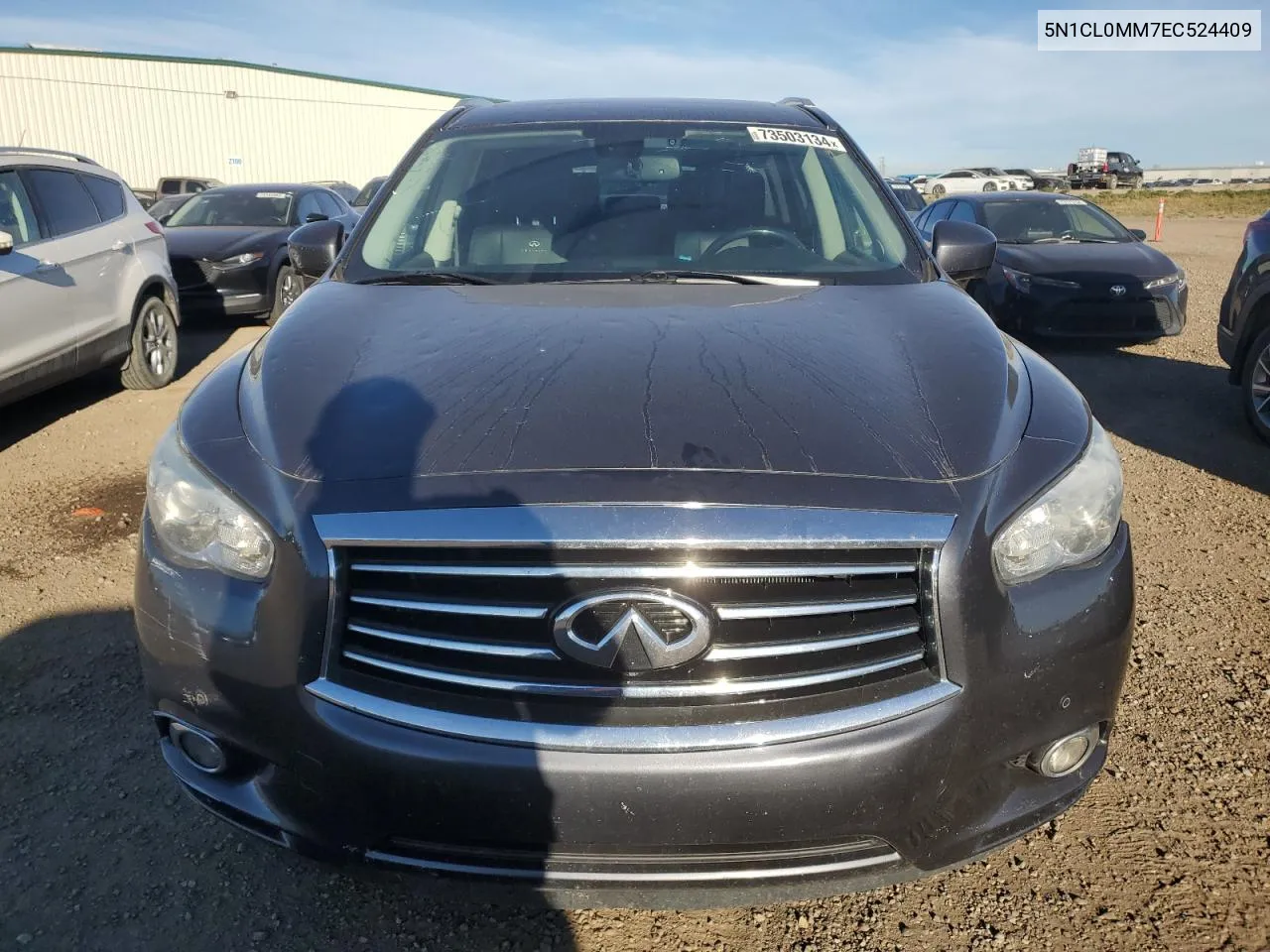 2014 Infiniti Qx60 Hybrid VIN: 5N1CL0MM7EC524409 Lot: 73503134