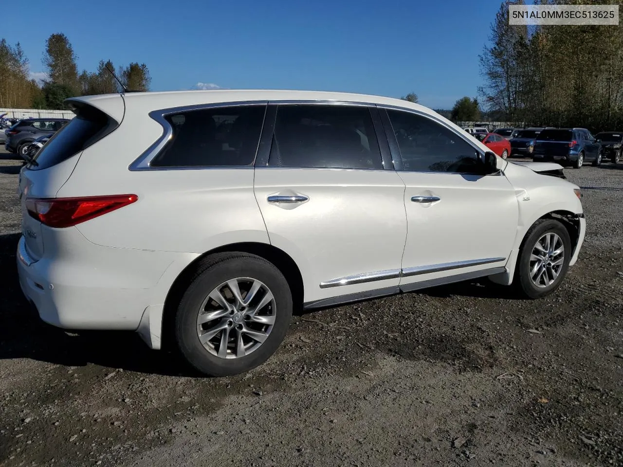 2014 Infiniti Qx60 VIN: 5N1AL0MM3EC513625 Lot: 73582514