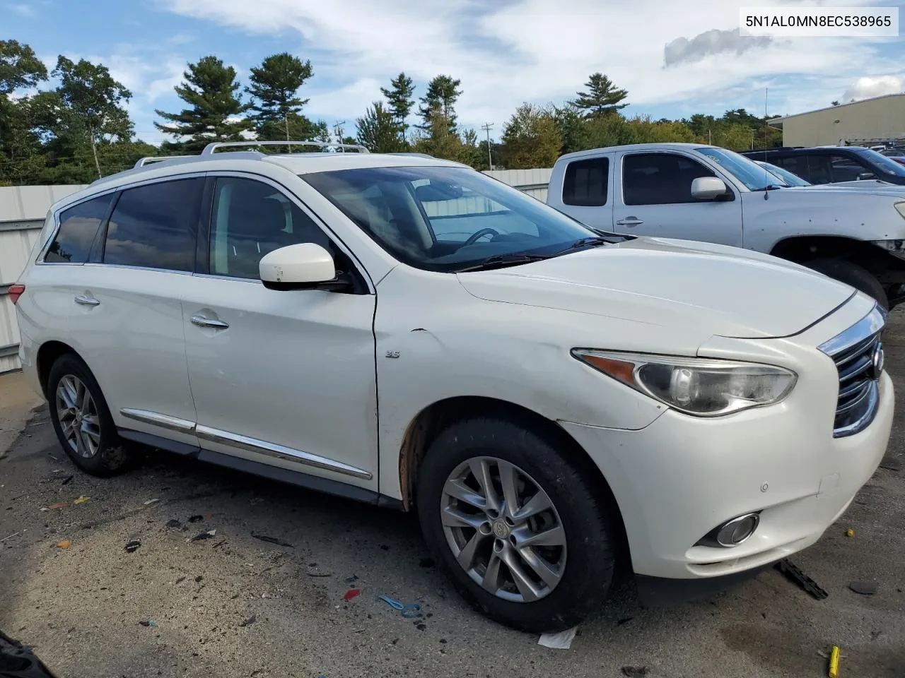 2014 Infiniti Qx60 VIN: 5N1AL0MN8EC538965 Lot: 73583654