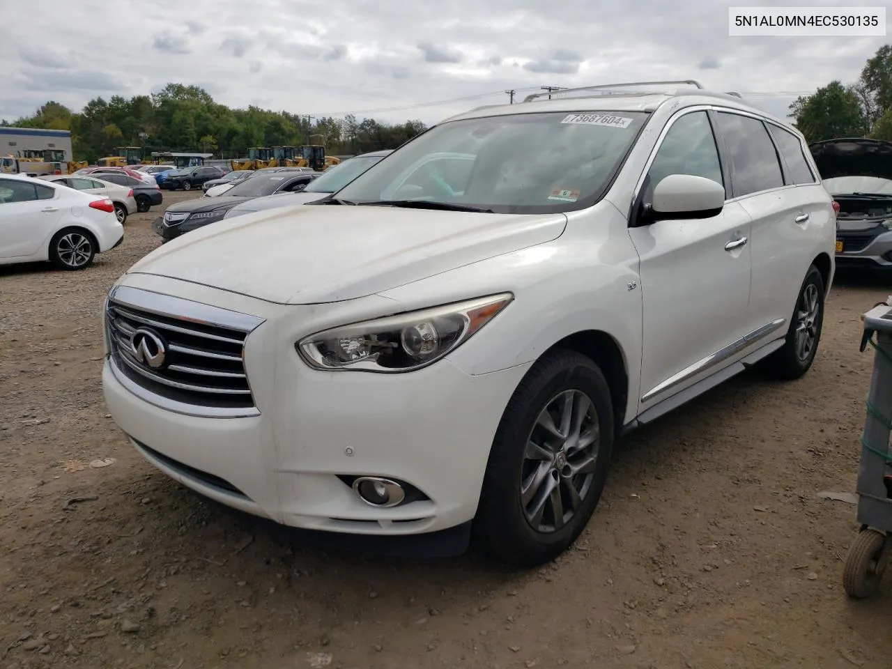 2014 Infiniti Qx60 VIN: 5N1AL0MN4EC530135 Lot: 73687604