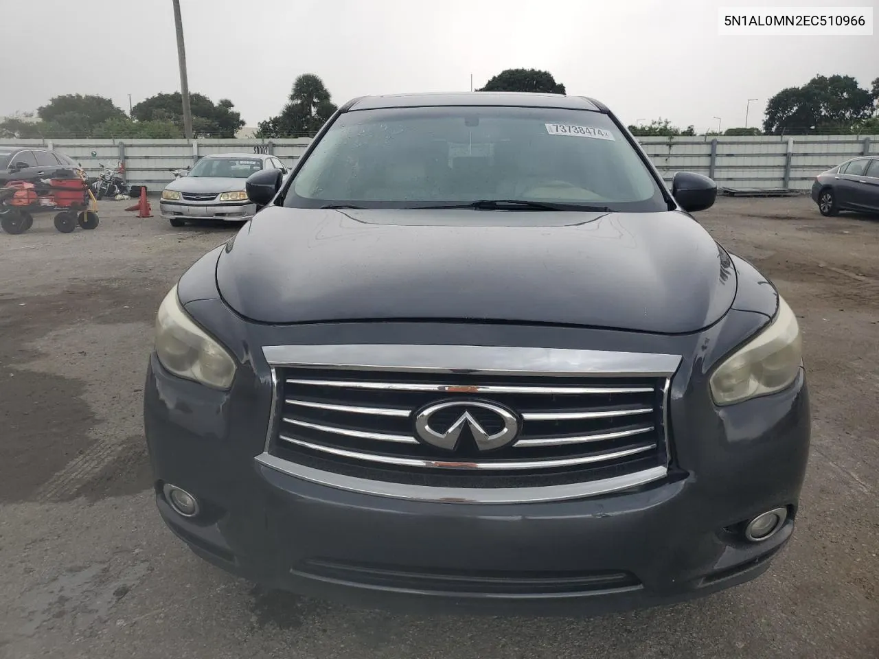 2014 Infiniti Qx60 VIN: 5N1AL0MN2EC510966 Lot: 73738474