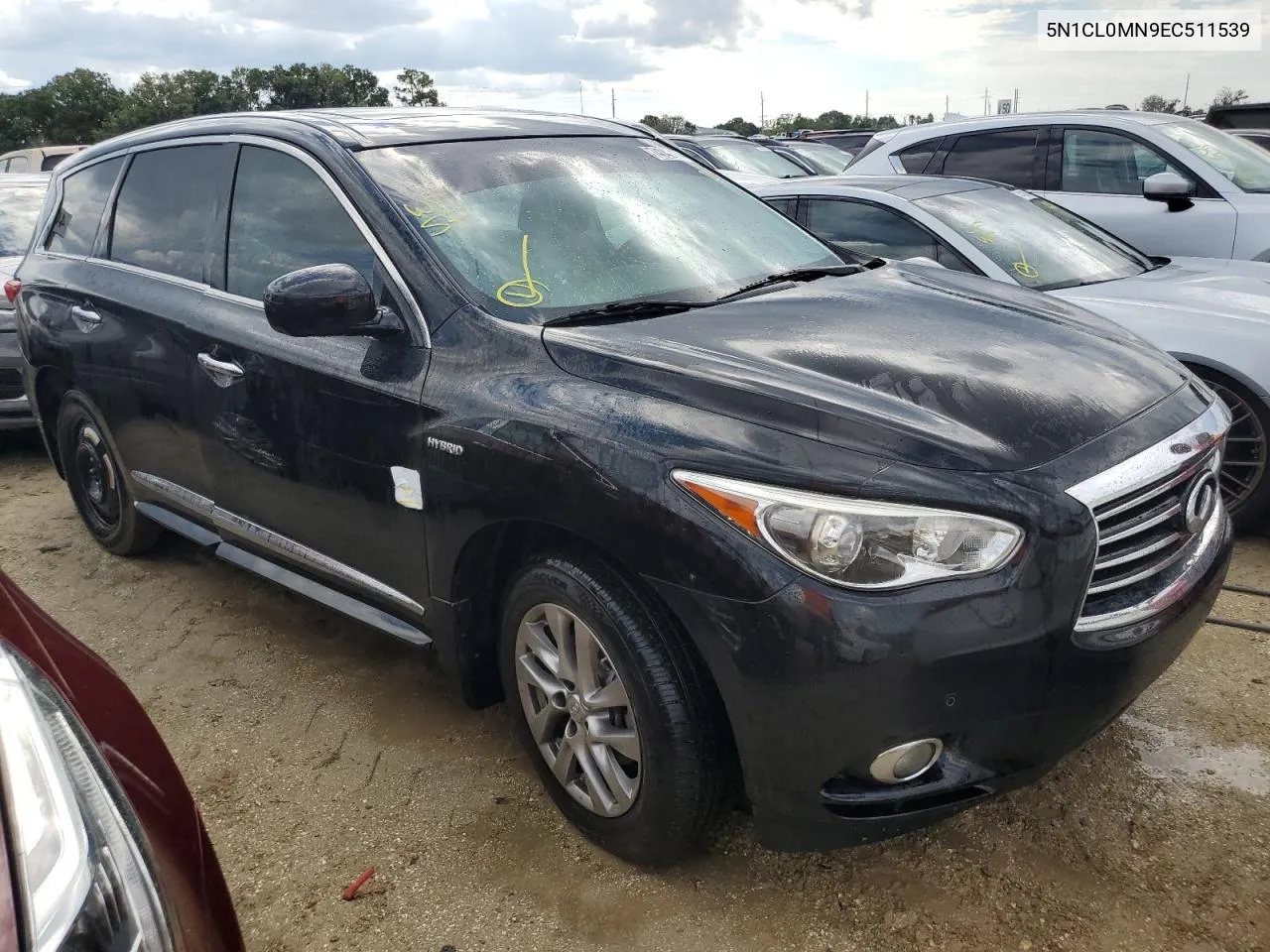 5N1CL0MN9EC511539 2014 Infiniti Qx60 Hybrid