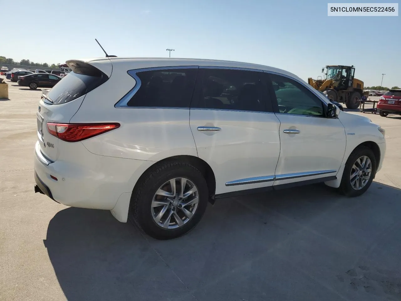 2014 Infiniti Qx60 Hybrid VIN: 5N1CL0MN5EC522456 Lot: 74043694