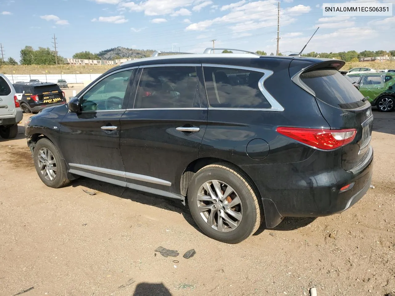 2014 Infiniti Qx60 VIN: 5N1AL0MM1EC506351 Lot: 74089284