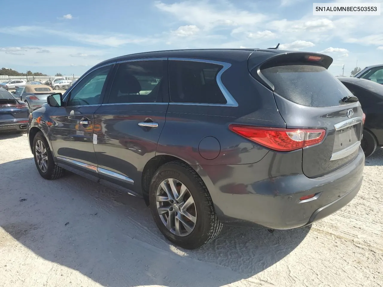 2014 Infiniti Qx60 VIN: 5N1AL0MN8EC503553 Lot: 75188924