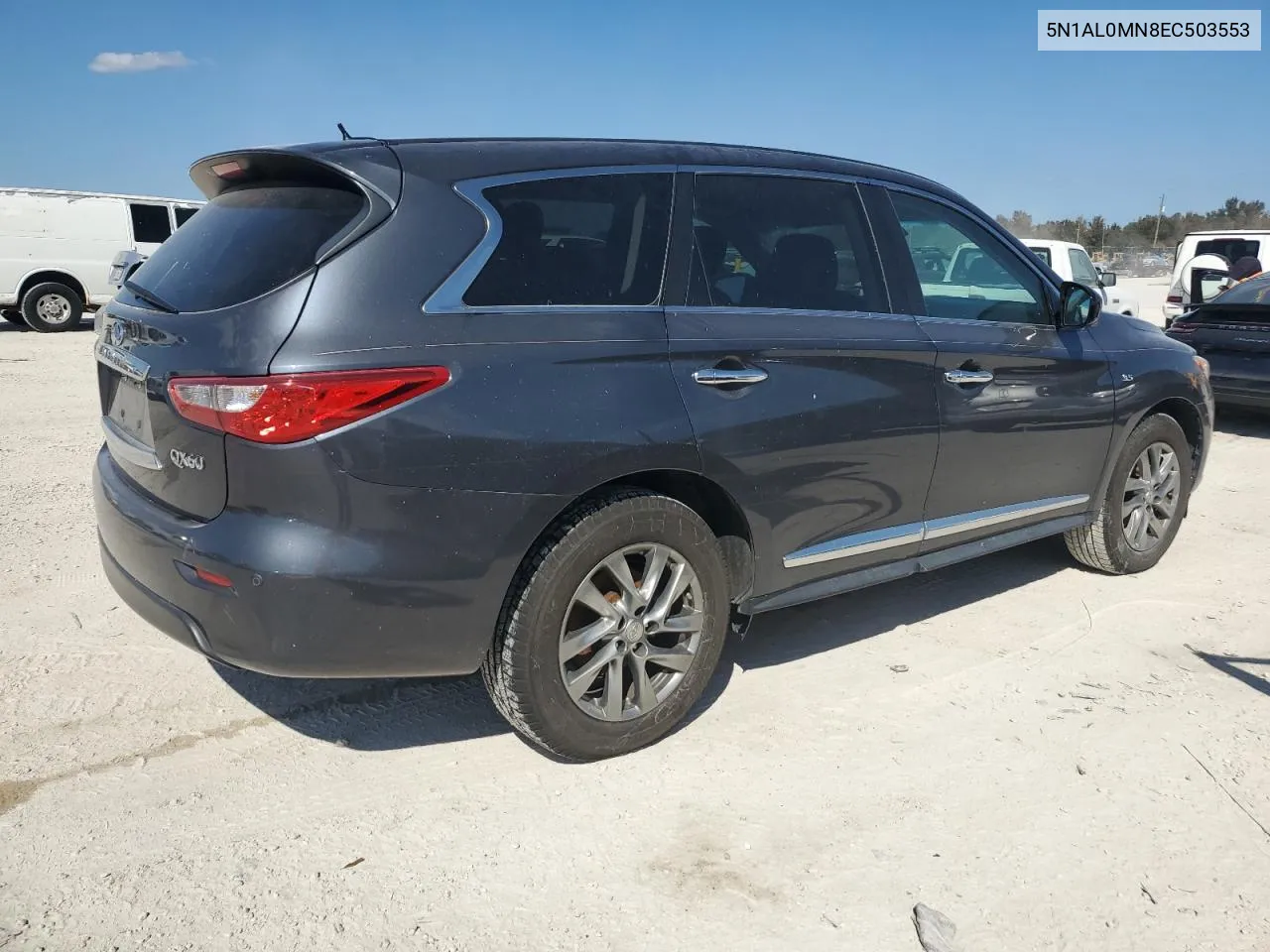 2014 Infiniti Qx60 VIN: 5N1AL0MN8EC503553 Lot: 75188924