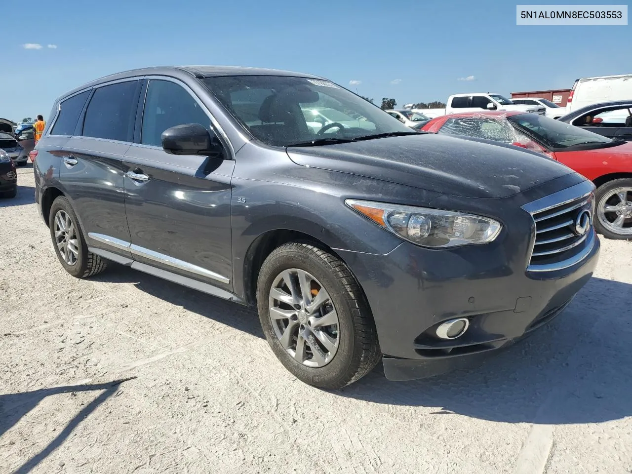 2014 Infiniti Qx60 VIN: 5N1AL0MN8EC503553 Lot: 75188924