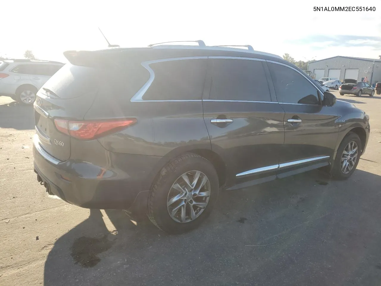 2014 Infiniti Qx60 VIN: 5N1AL0MM2EC551640 Lot: 75320734