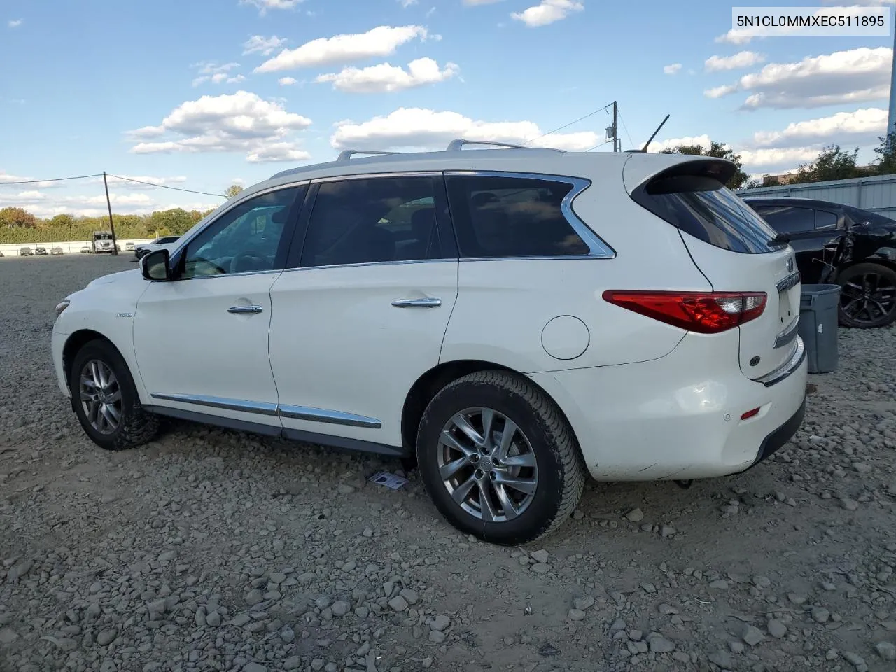 2014 Infiniti Qx60 Hybrid VIN: 5N1CL0MMXEC511895 Lot: 75347414