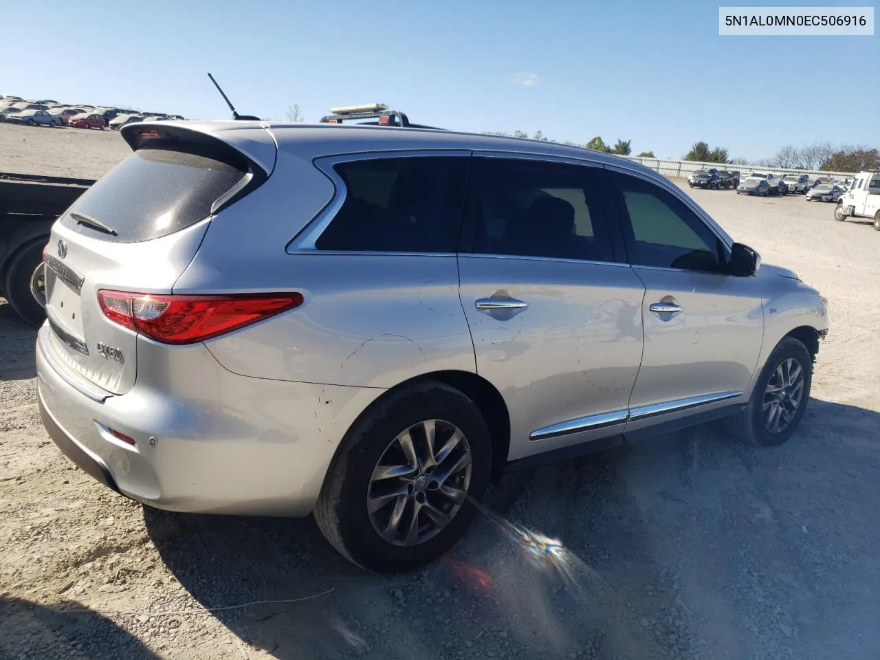 2014 Infiniti Qx60 VIN: 5N1AL0MN0EC506916 Lot: 75647544