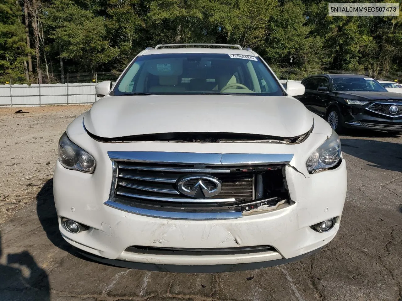 2014 Infiniti Qx60 VIN: 5N1AL0MM9EC507473 Lot: 76066424