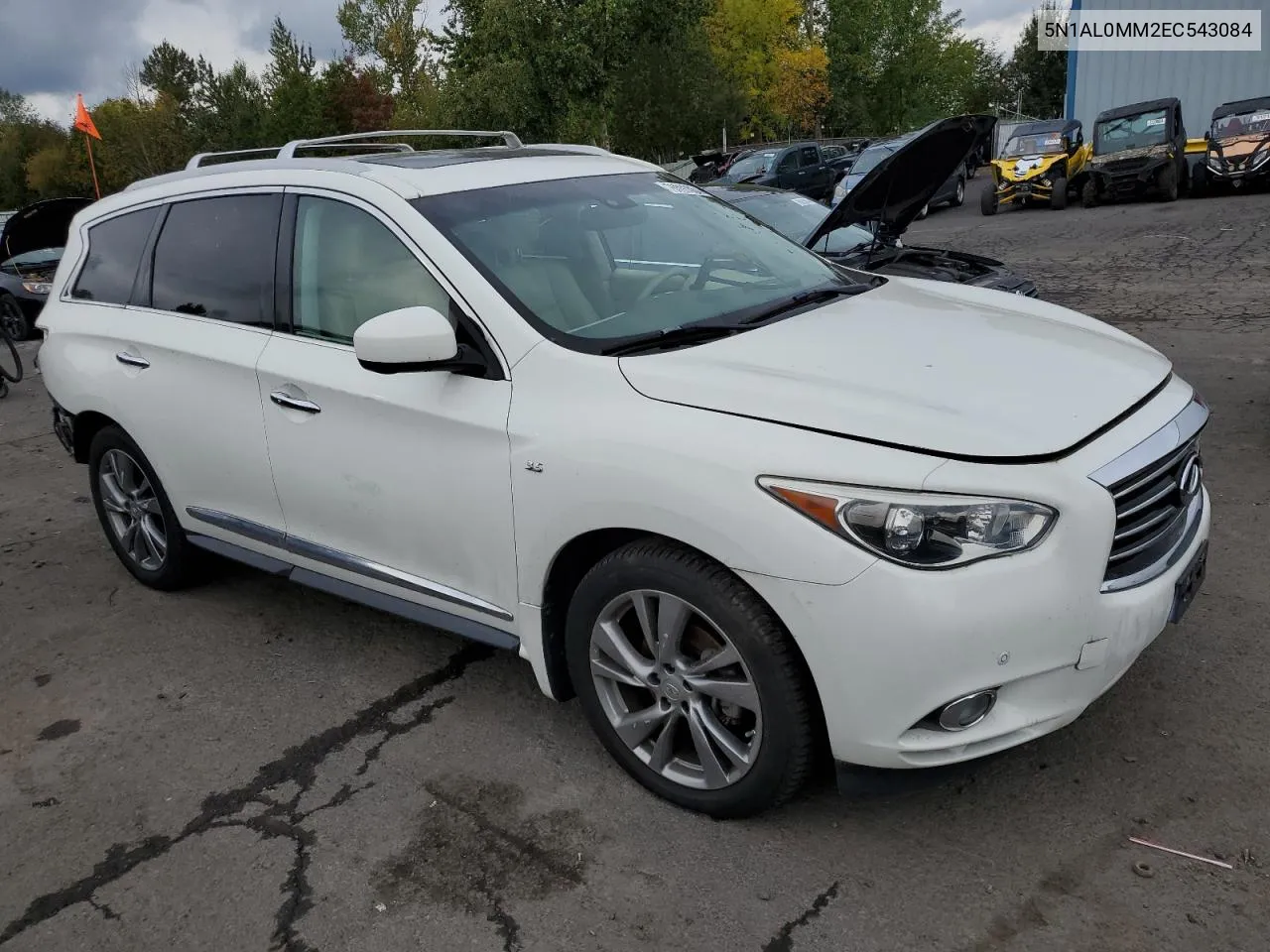 2014 Infiniti Qx60 VIN: 5N1AL0MM2EC543084 Lot: 76093004