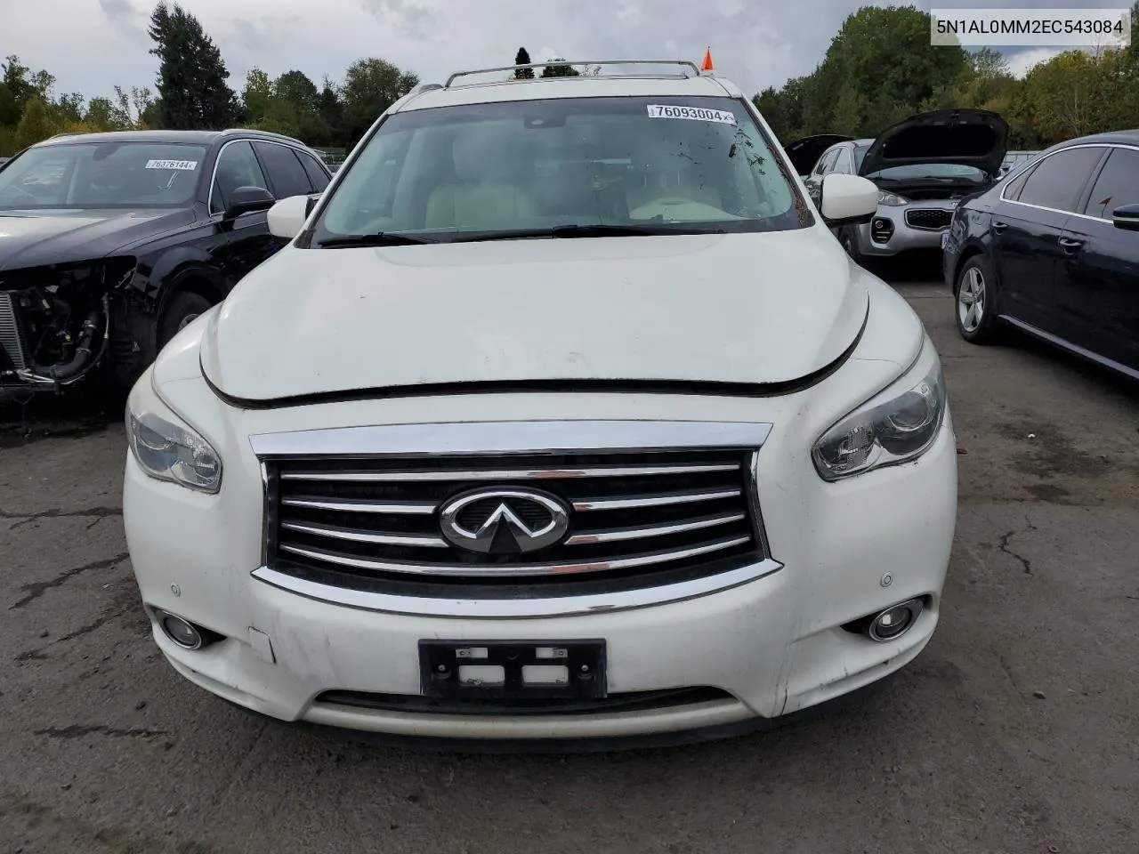 2014 Infiniti Qx60 VIN: 5N1AL0MM2EC543084 Lot: 76093004