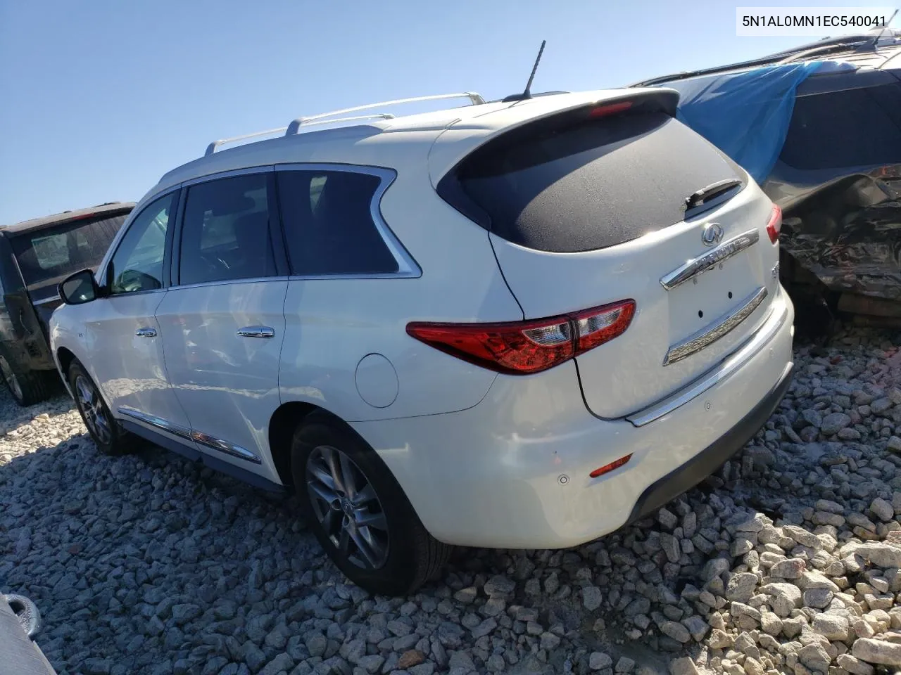 2014 Infiniti Qx60 VIN: 5N1AL0MN1EC540041 Lot: 76181974