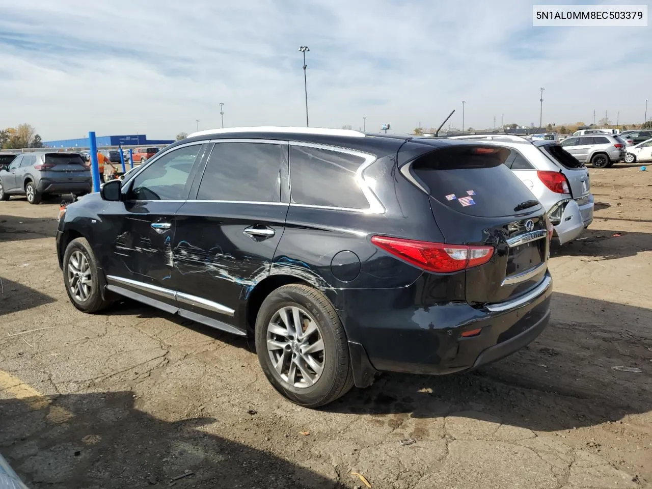 2014 Infiniti Qx60 VIN: 5N1AL0MM8EC503379 Lot: 76603514