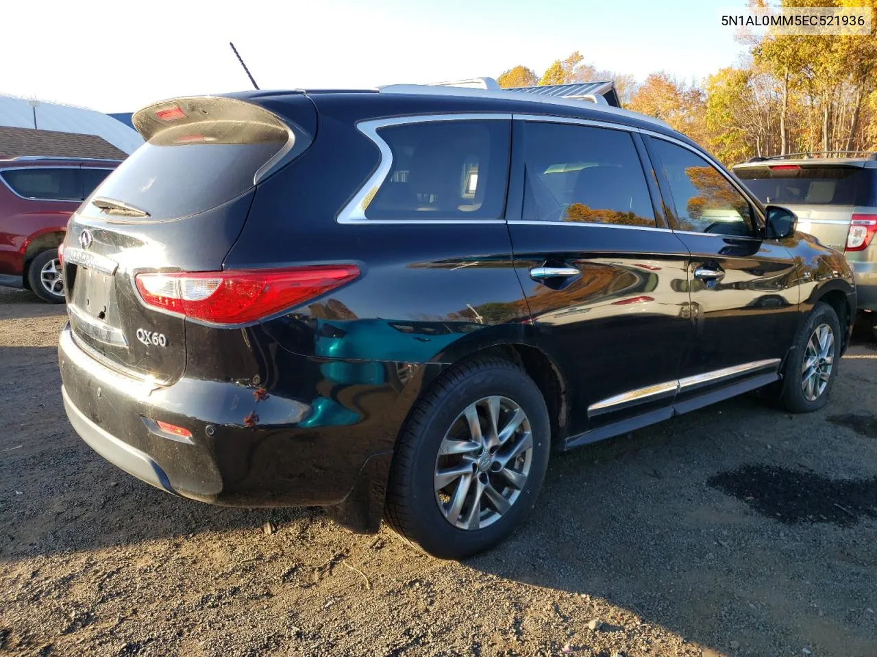 2014 Infiniti Qx60 VIN: 5N1AL0MM5EC521936 Lot: 76804124