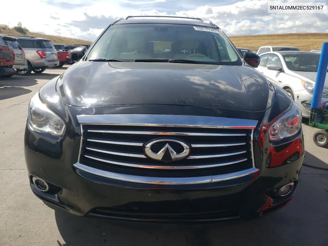 2014 Infiniti Qx60 VIN: 5N1AL0MM2EC529167 Lot: 76817734