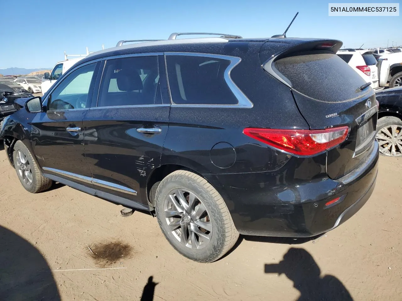 2014 Infiniti Qx60 VIN: 5N1AL0MM4EC537125 Lot: 77279404