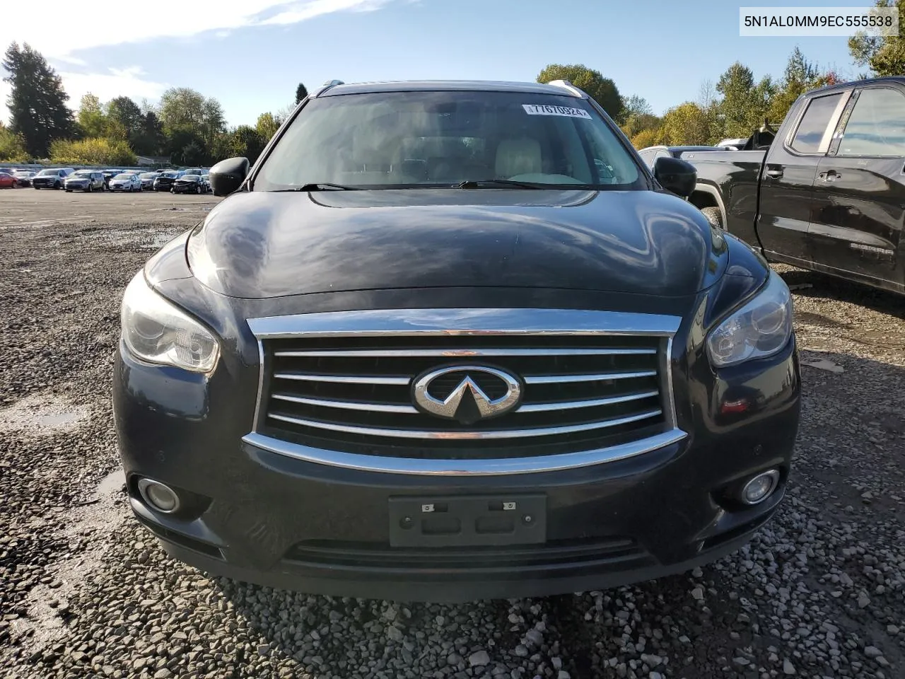 2014 Infiniti Qx60 VIN: 5N1AL0MM9EC555538 Lot: 77670924