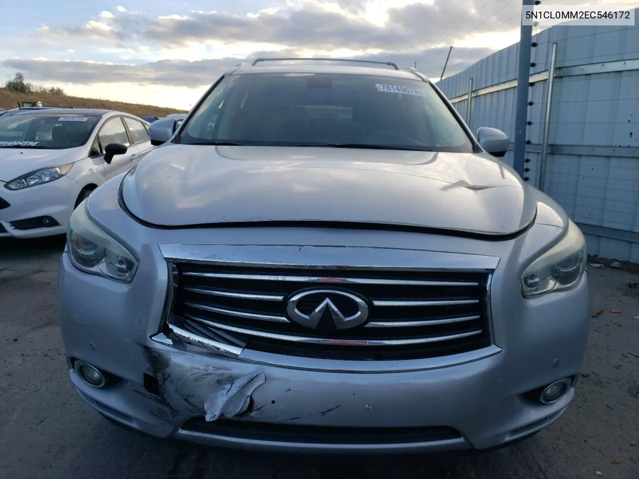 2014 Infiniti Qx60 Hybrid VIN: 5N1CL0MM2EC546172 Lot: 78149674