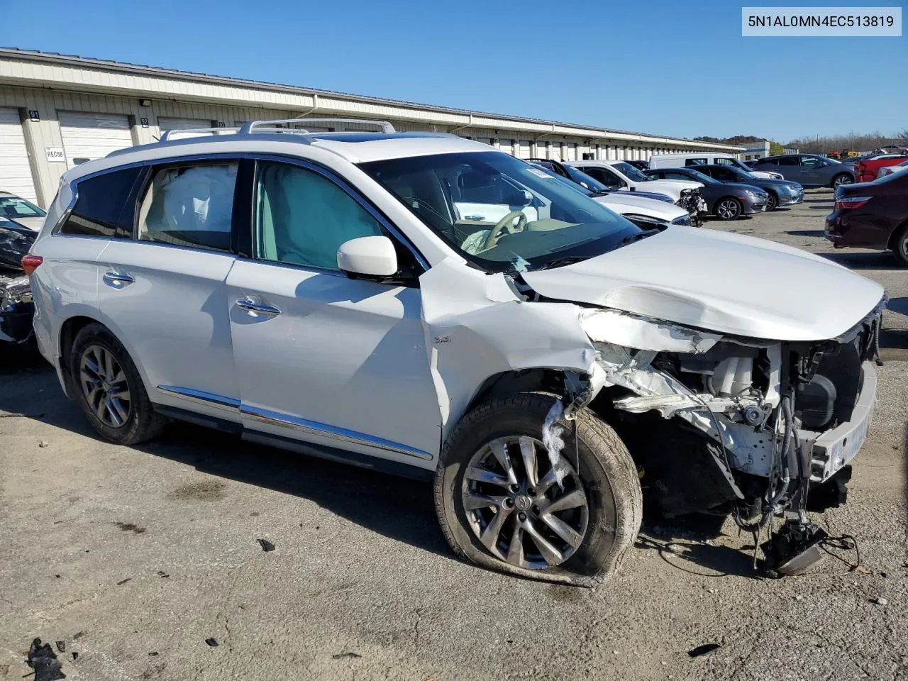 2014 Infiniti Qx60 VIN: 5N1AL0MN4EC513819 Lot: 80136404