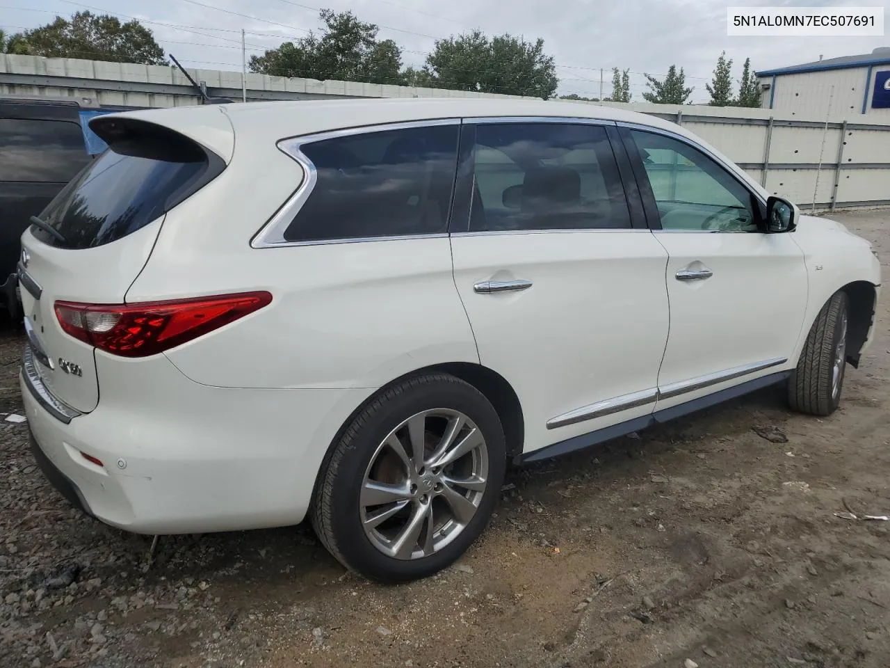 2014 Infiniti Qx60 VIN: 5N1AL0MN7EC507691 Lot: 80906804