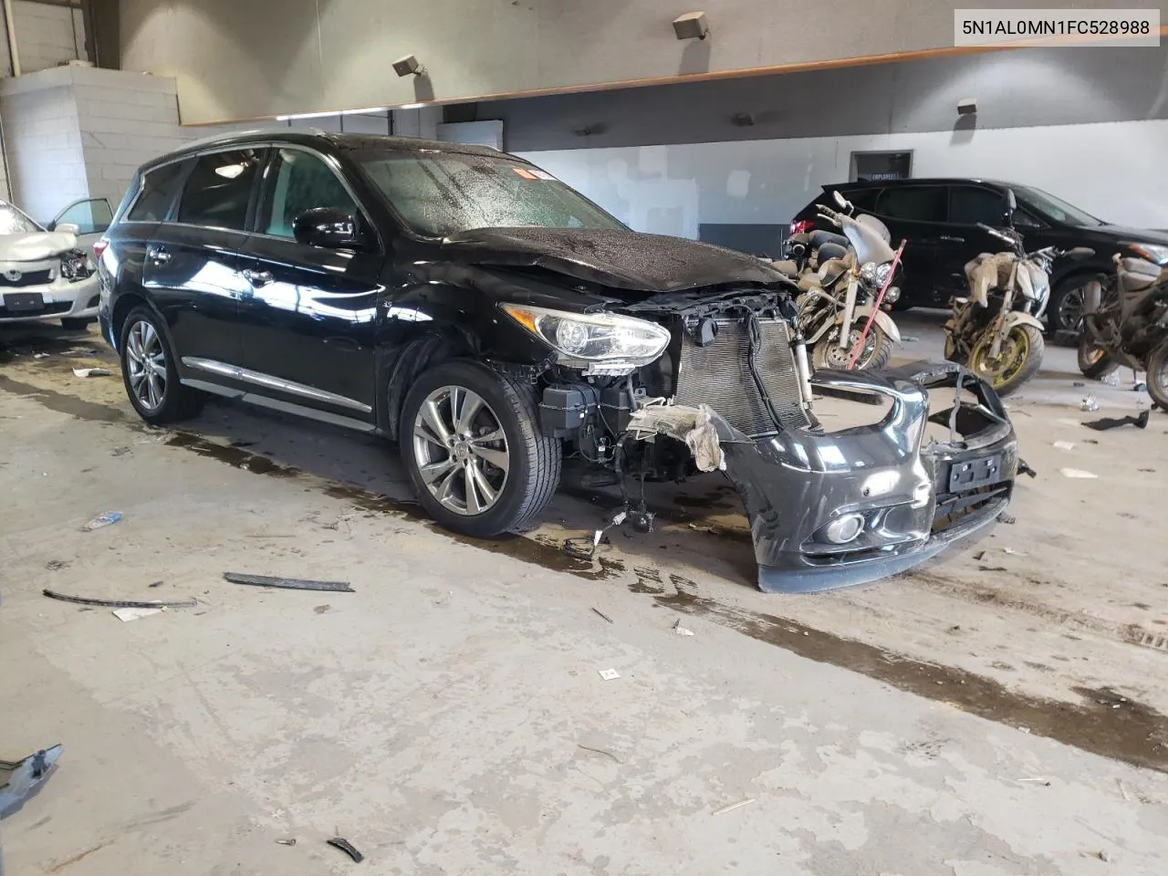 2015 Infiniti Qx60 VIN: 5N1AL0MN1FC528988 Lot: 42115684