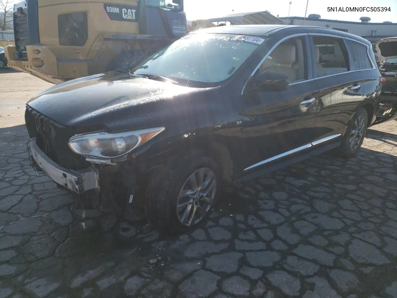 2015 Infiniti Qx60 VIN: 5N1AL0MN0FC505394 Lot: 42655104